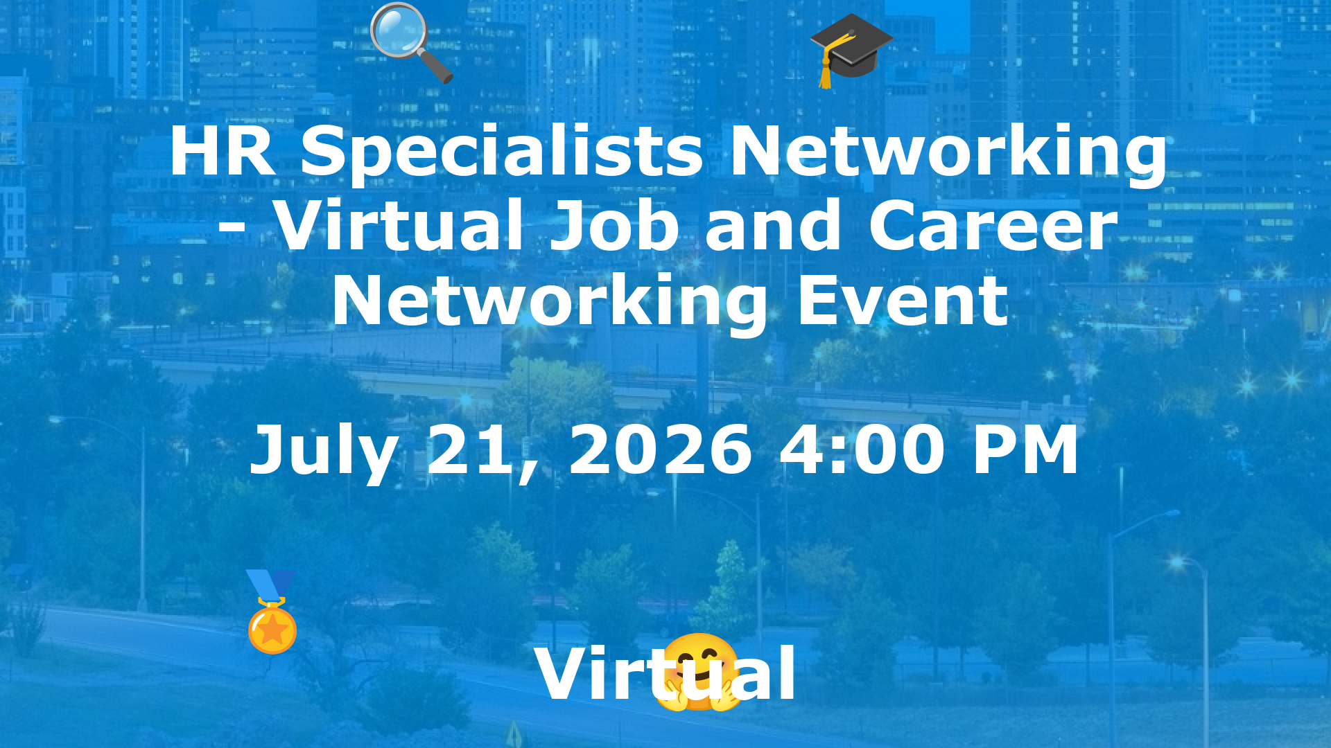 HR Specialists Networking - Virtual Job and Career Networking Event event image